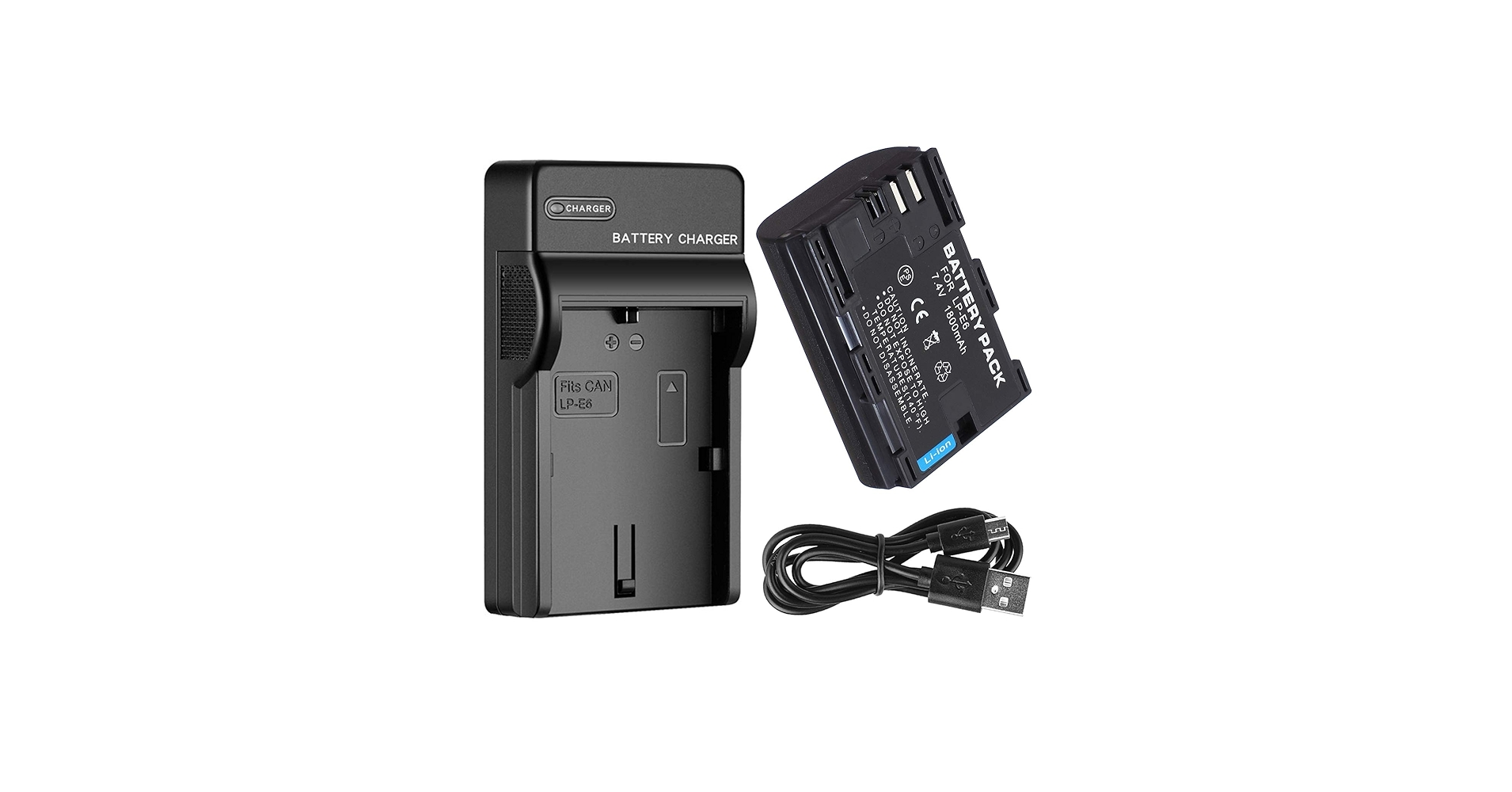 Amazon.com : Battery and USB Battery Charger for Canon EOS 60D