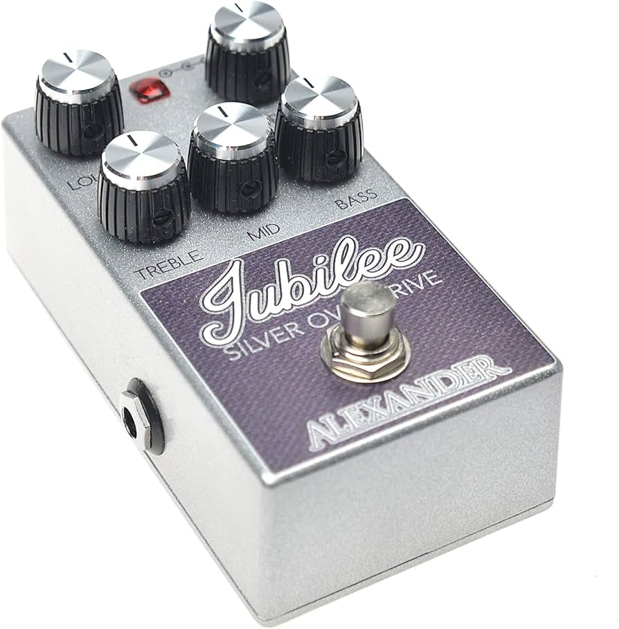 Amazon.com: Alexander Pedals Jubilee Silver Overdrive : Musical