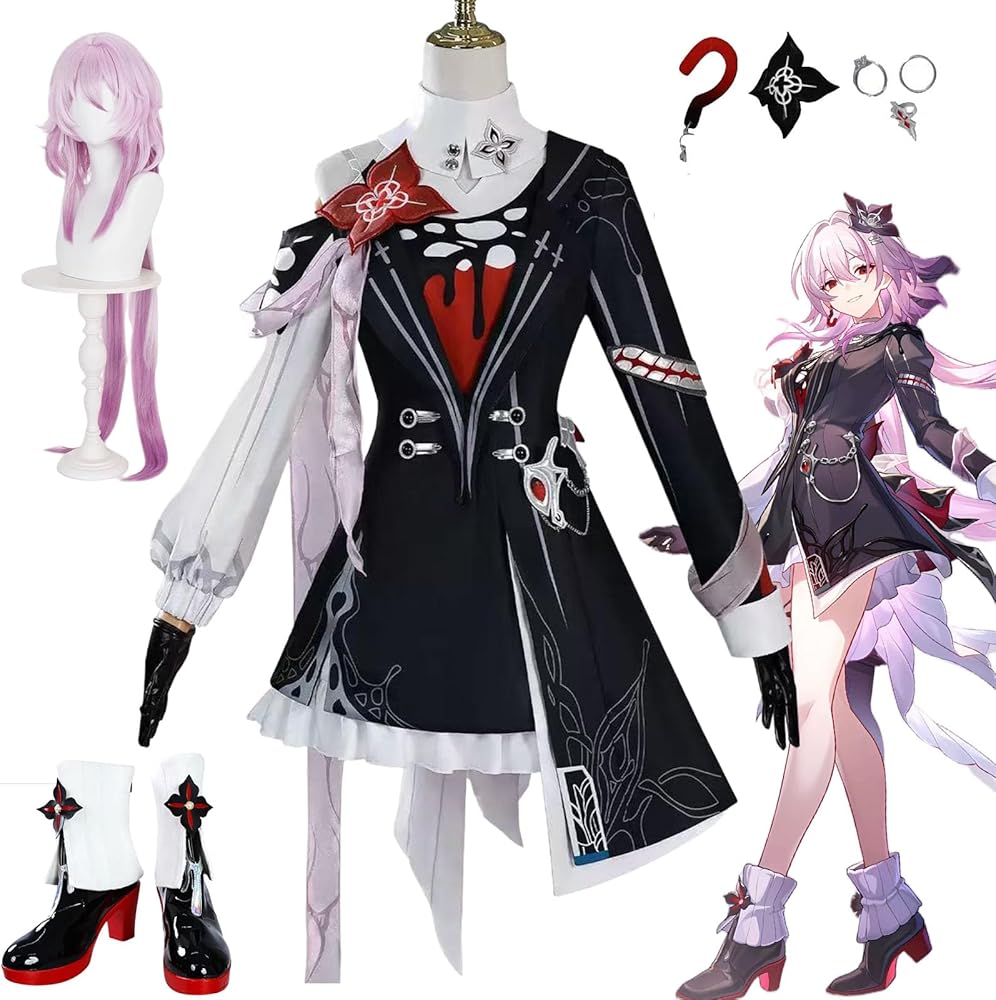 Amazon.co.jp: [TGHSJT] 崩壊：スターレイル 長夜月 コスプレ衣装 新