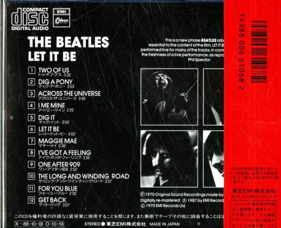 Amazon.co.jp: レット・イット・ビー - ザ・ビートルズ: ミュージック