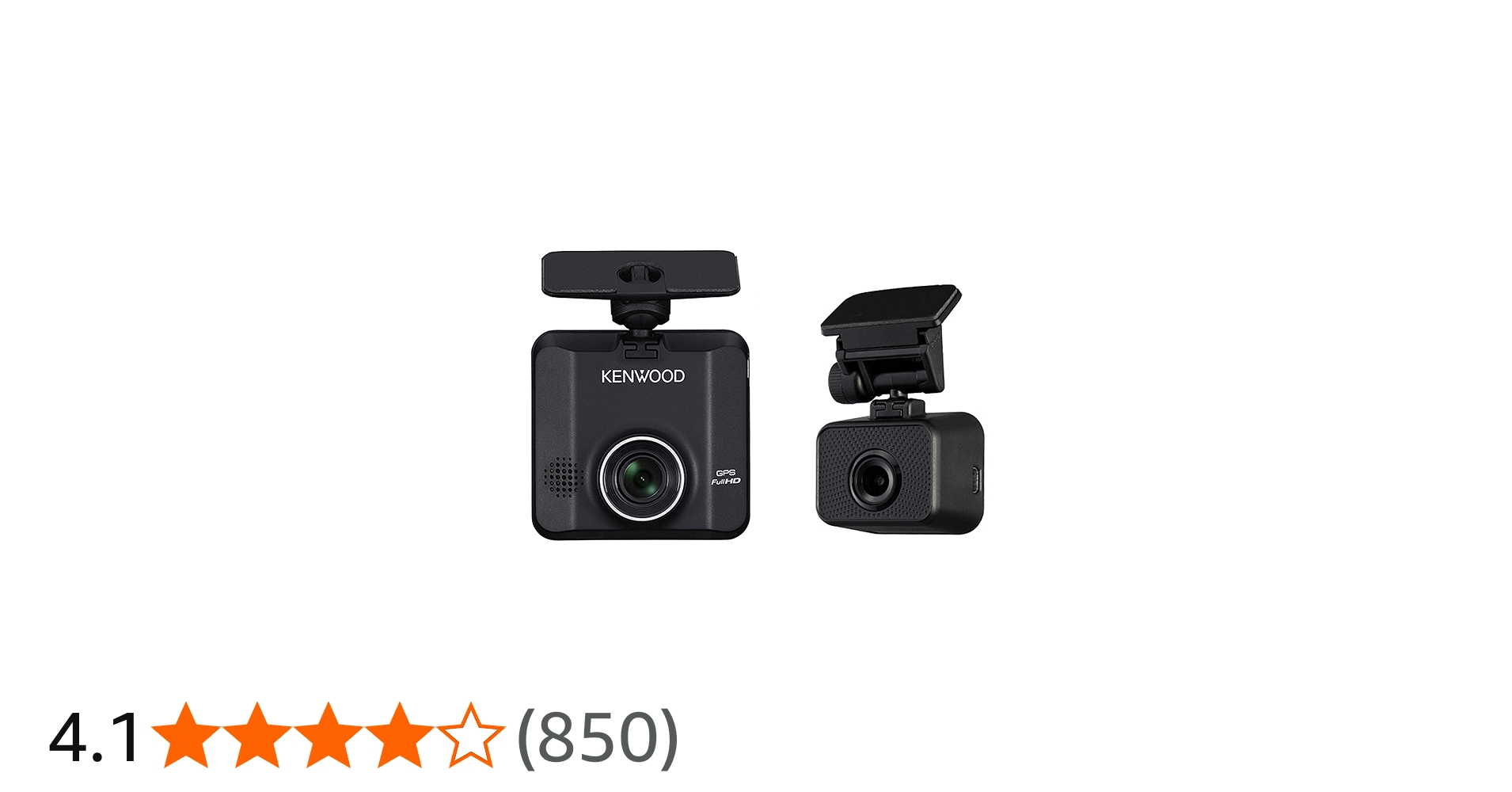 Amazon | ケンウッド ドライブレコーダー DRV-MR450 前後撮影対応2