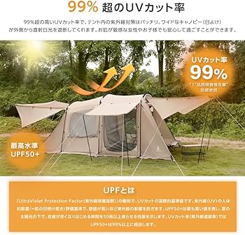 Amazon.co.jp: 【South Light】大型ドームトンネルテント 2