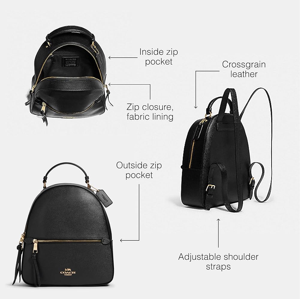 Amazon.com: COACH Jordyn Backpack, Chalk : Clothing, Shoes & Jewelry