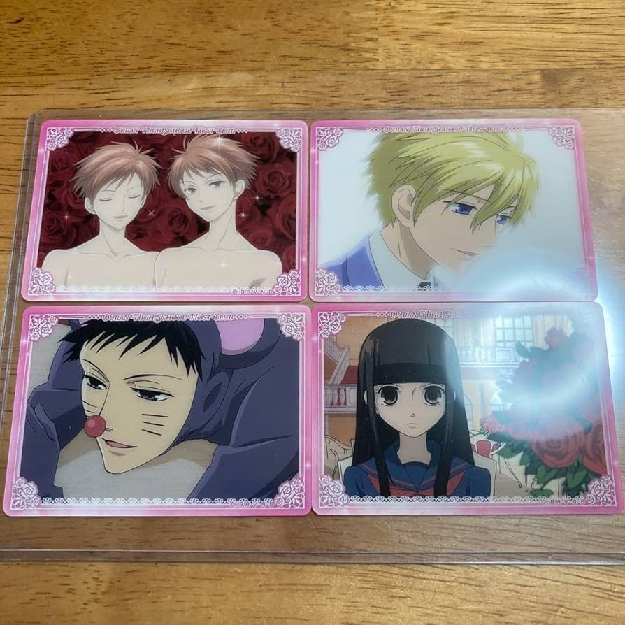 Amazon.co.jp: 桜蘭高校ホスト部 クリアカード 須王環 常陸院光 常陸院