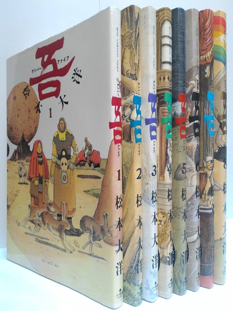 ナンバーファイブ コミック 1-8巻セット (BIC COMICS IKKI) | 松本