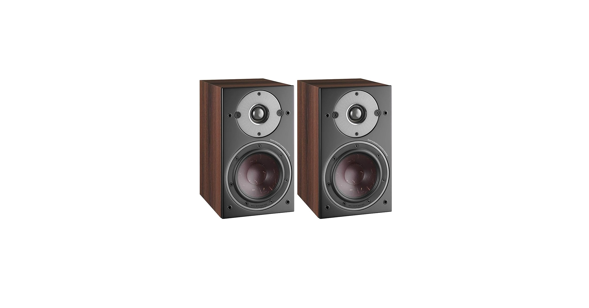 Amazon.com: DALI Oberon 1 Bookshelf Speakers - Dark Walnut (Pair