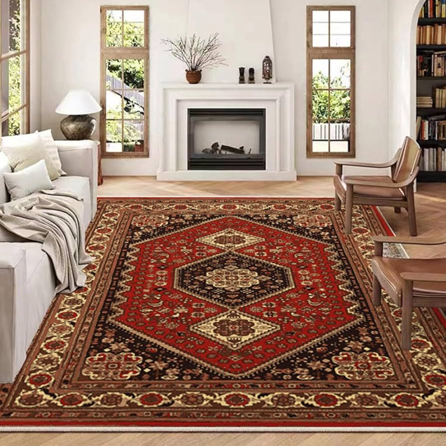 Amazon｜[DLAWF] ペルシャ風ラグ ラグマット ペルシャ柄 おしゃれ