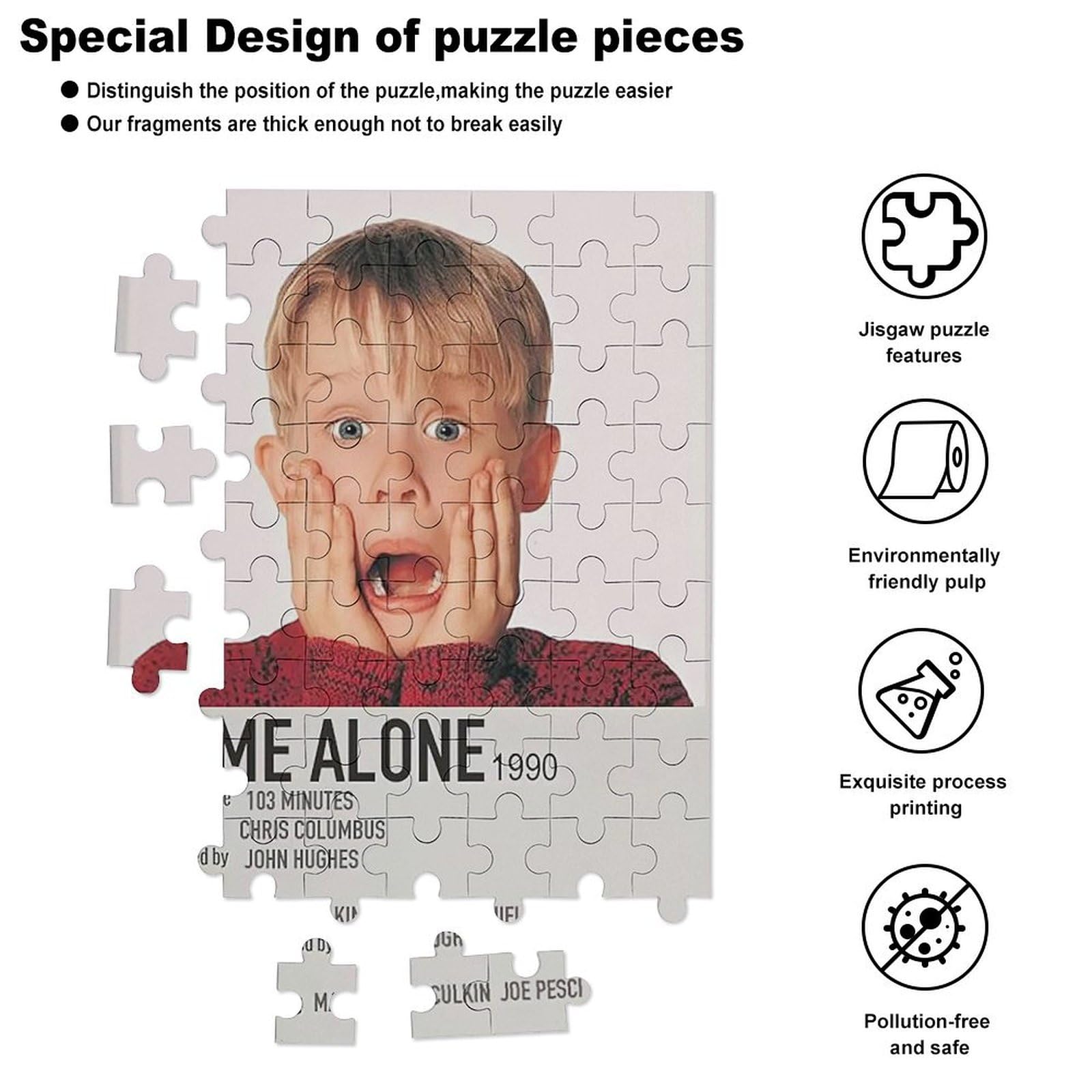 Amazon | 映画のポスター ホームアローン ジグソーパズル 誕生日