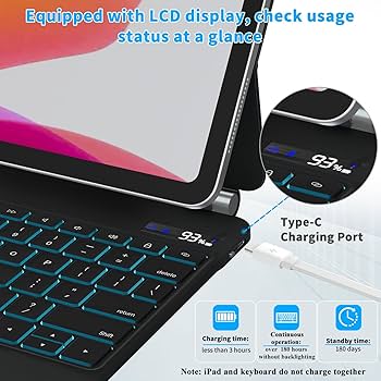 Amazon.com: Emoonland Magic Keyboard for iPad 13 Pro (M4), iPad