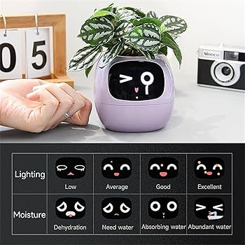 Amazon.com: FXNFXLA Smart Plant Ivy, Smart Pet Planter Robot with
