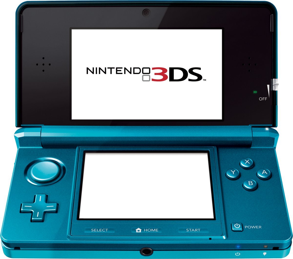 Amazon.com: Nintendo 3DS Aqua Blue [video game] : Video Games