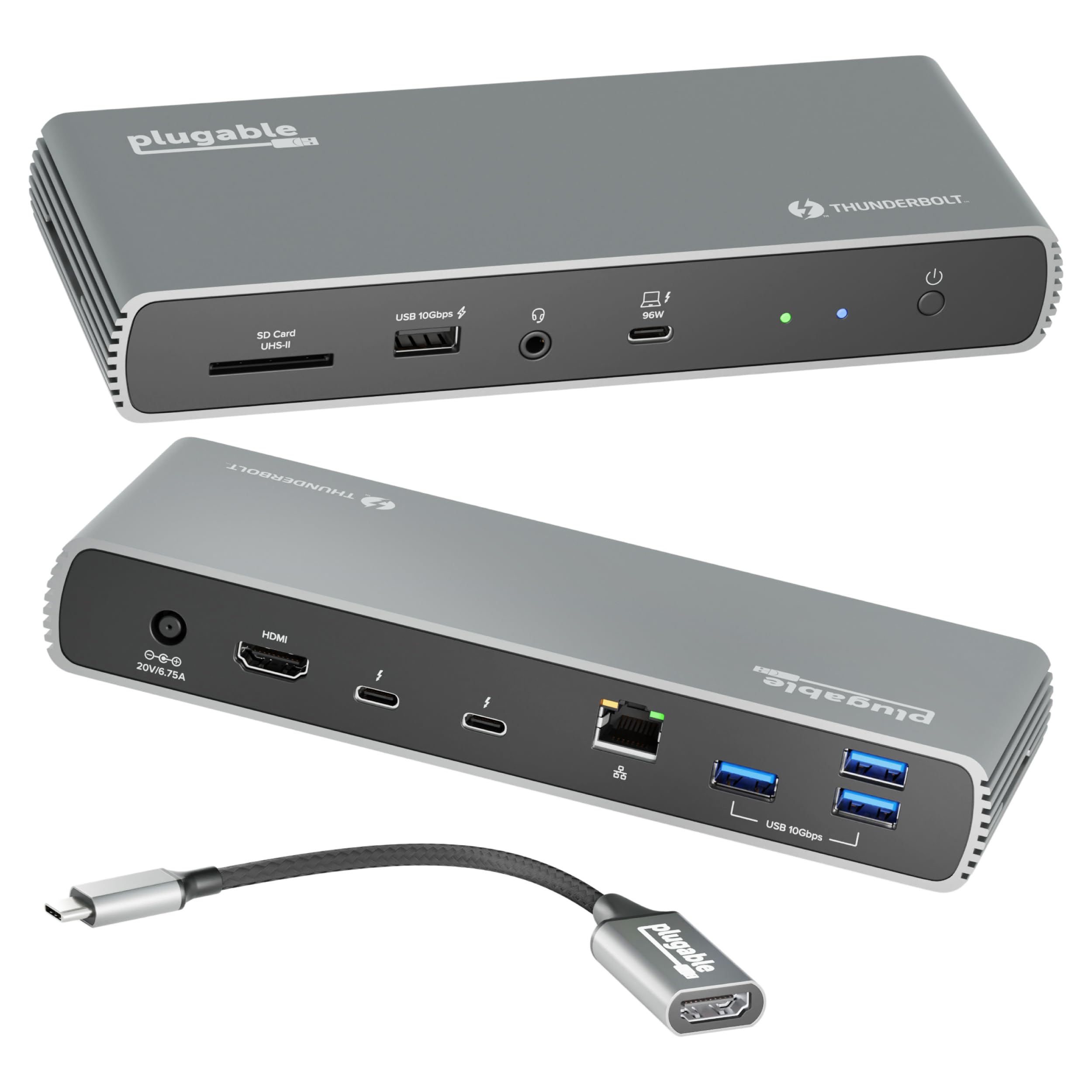 Amazon.com: Plugable Thunderbolt 4 Docking Station | TAA-Compliant