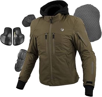Amazon | [KOMINE] バイク用 ハイプロテクトウインターパーカ JK-608