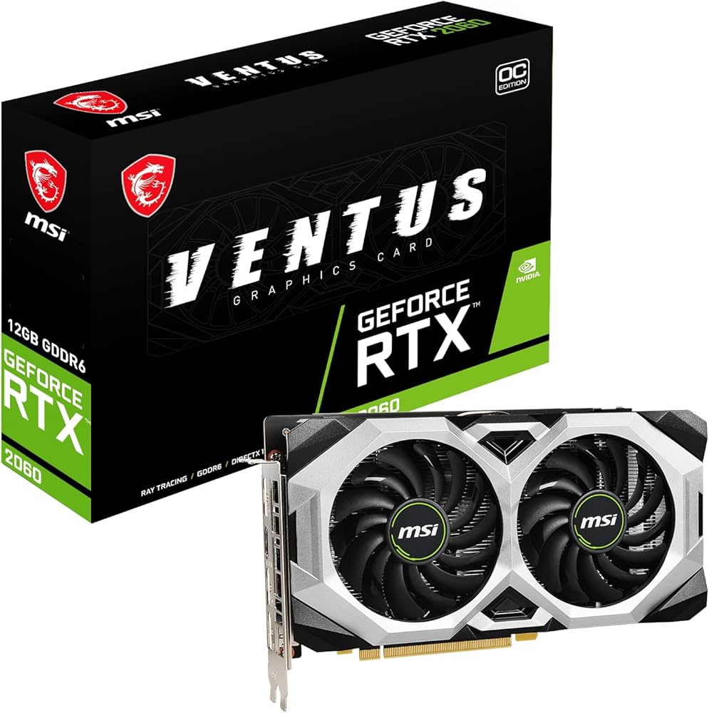 Amazon.co.jp: 【整備済み品】MSI GeForce RTX 2060 VENTUS 12G OC