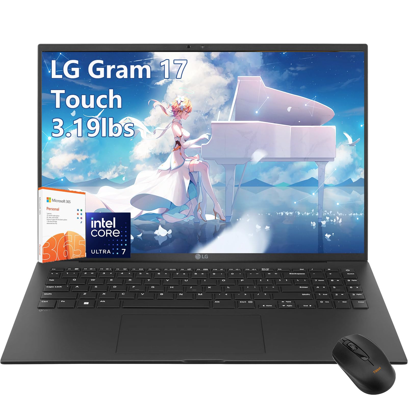 Amazon.com: LG-gram 17 inch-Touchscreen Laptop - Intel Ultra 7