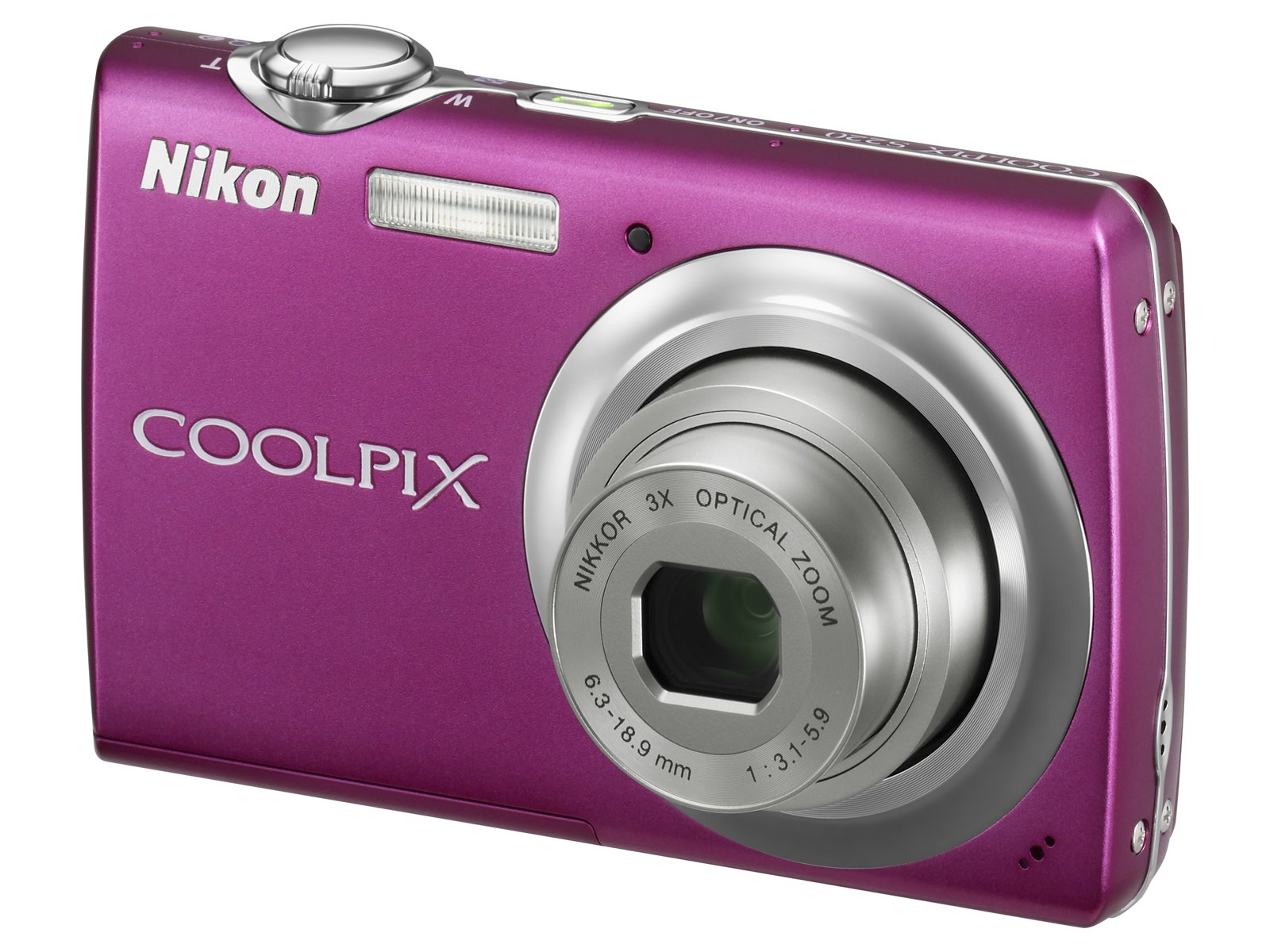 Amazon | Nikon デジタルカメラ COOLPIX (クールピクス) S220 ビビット