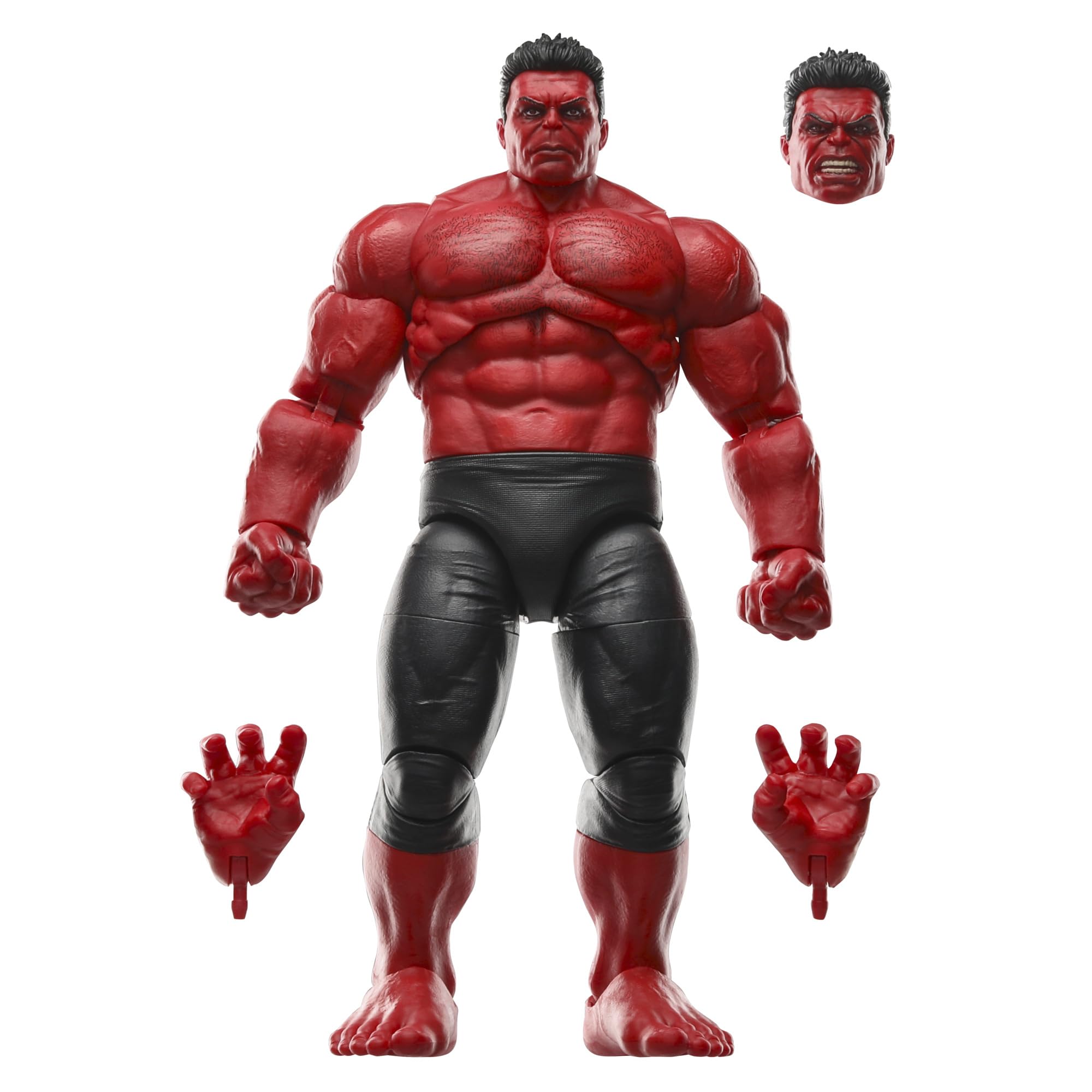 Amazon.com: Marvel Legends Series Red Hulk, Captain America: Brave