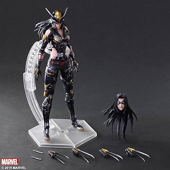 Amazon.co.jp: MARVEL UNIVERSE VARIANT PLAY ARTS改 X-23 PVC塗装済み