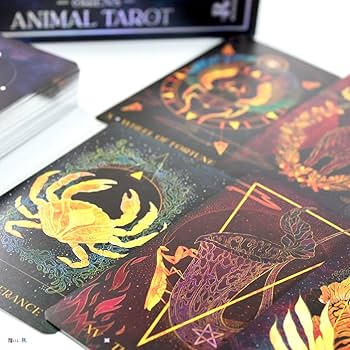 Amazon.co.jp: I.I.J タロットカード オリエンス・アニマル・タロット