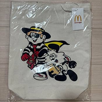 Amazon.co.jp: VERDY McDonald VICK マクドナルド トートバッグ 2海外