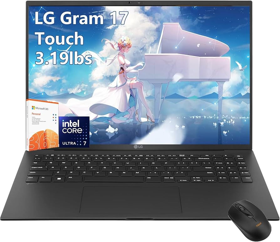 Amazon.com: LG-gram 17 inch-Touchscreen Laptop - Intel Ultra 7