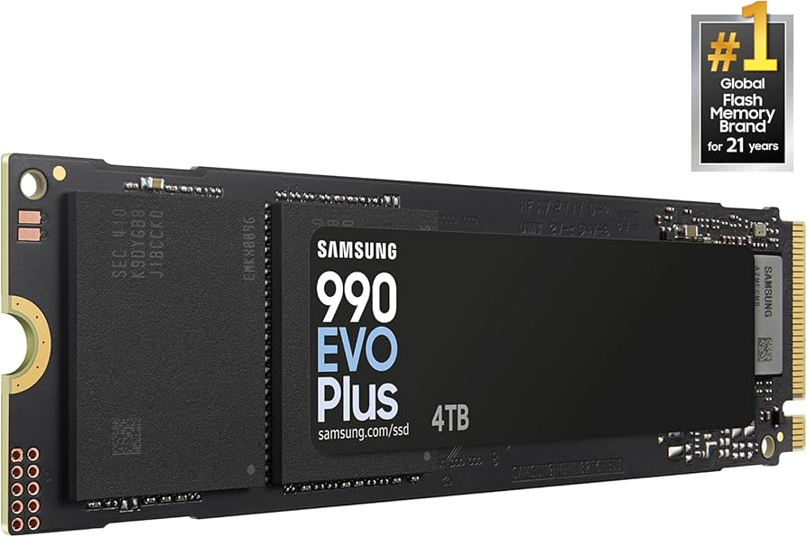 Amazon.com: Samsung 990 EVO Plus SSD 4TB, PCIe Gen 4x4 | Gen 5x2 M
