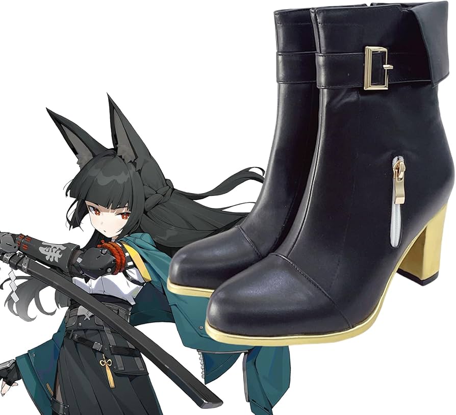 Amazon.co.jp: ゼンレスゾーンゼロ 星見雅 コスプレ靴 学園祭 仮装