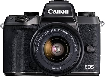 Amazon.com : Canon EOS M5 Mirrorless Camera Kit 15-45mm Lens Kit