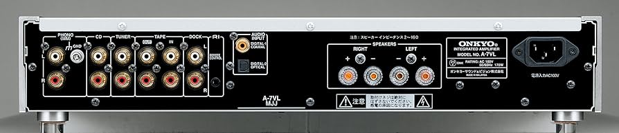 Amazon.co.jp: ONKYO プリメインアンプ 90W+90W (シルバー) A-7VL(S