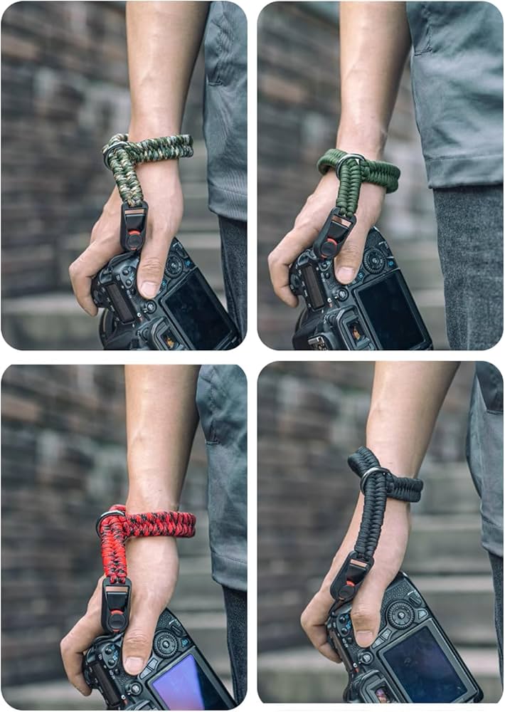 Amazon.co.jp: [ZXZone] カメラストラップ パラコード編みハンド