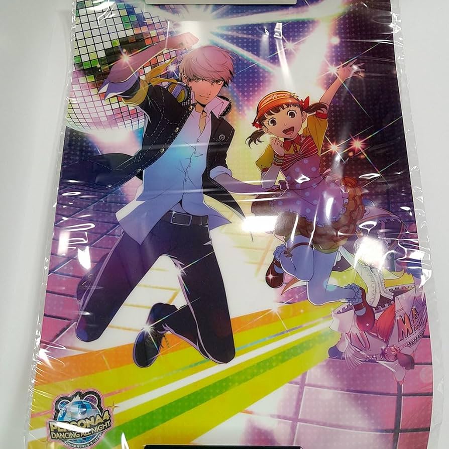 Amazon.co.jp: P4D A3クリアポスター 描き下ろしカバーイラスト 鳴上悠