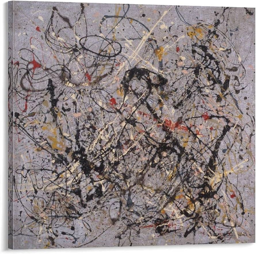 Amazon.co.jp: Jackson Pollock ジャクソンポロックナンバー18 絵画