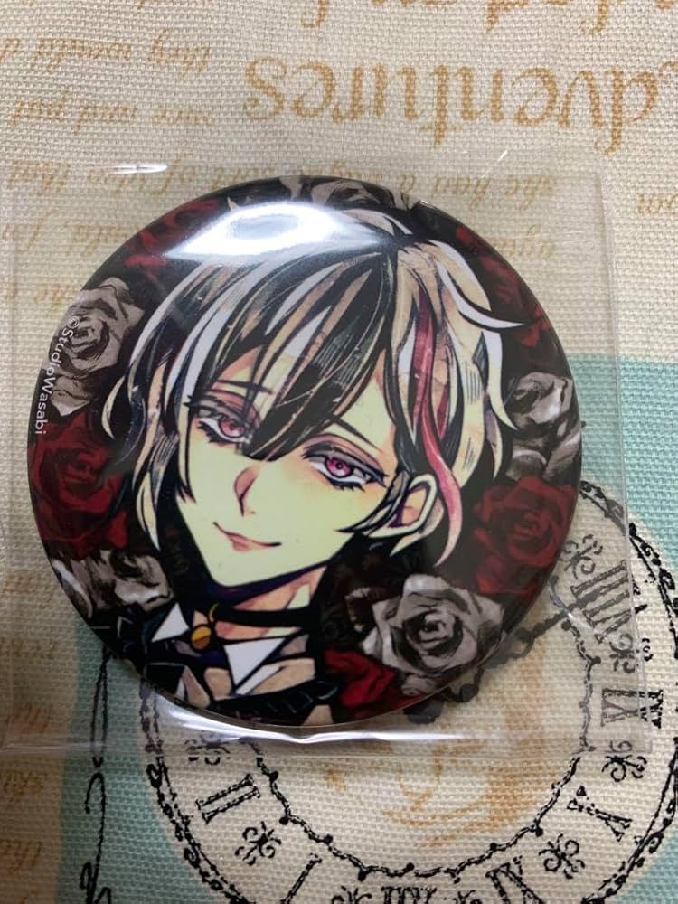 Amazon.co.jp: あくねこ 悪魔執事と黒い猫 缶バッジ ベリアン 初期缶