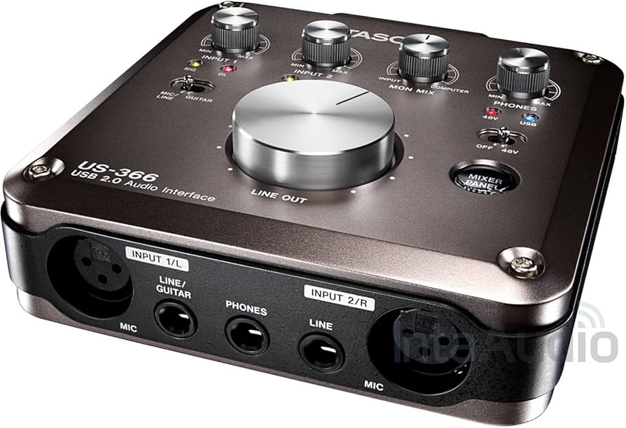 Amazon.co.jp: TASCAM オーディオインターフェイス DSPミキサー搭載 96