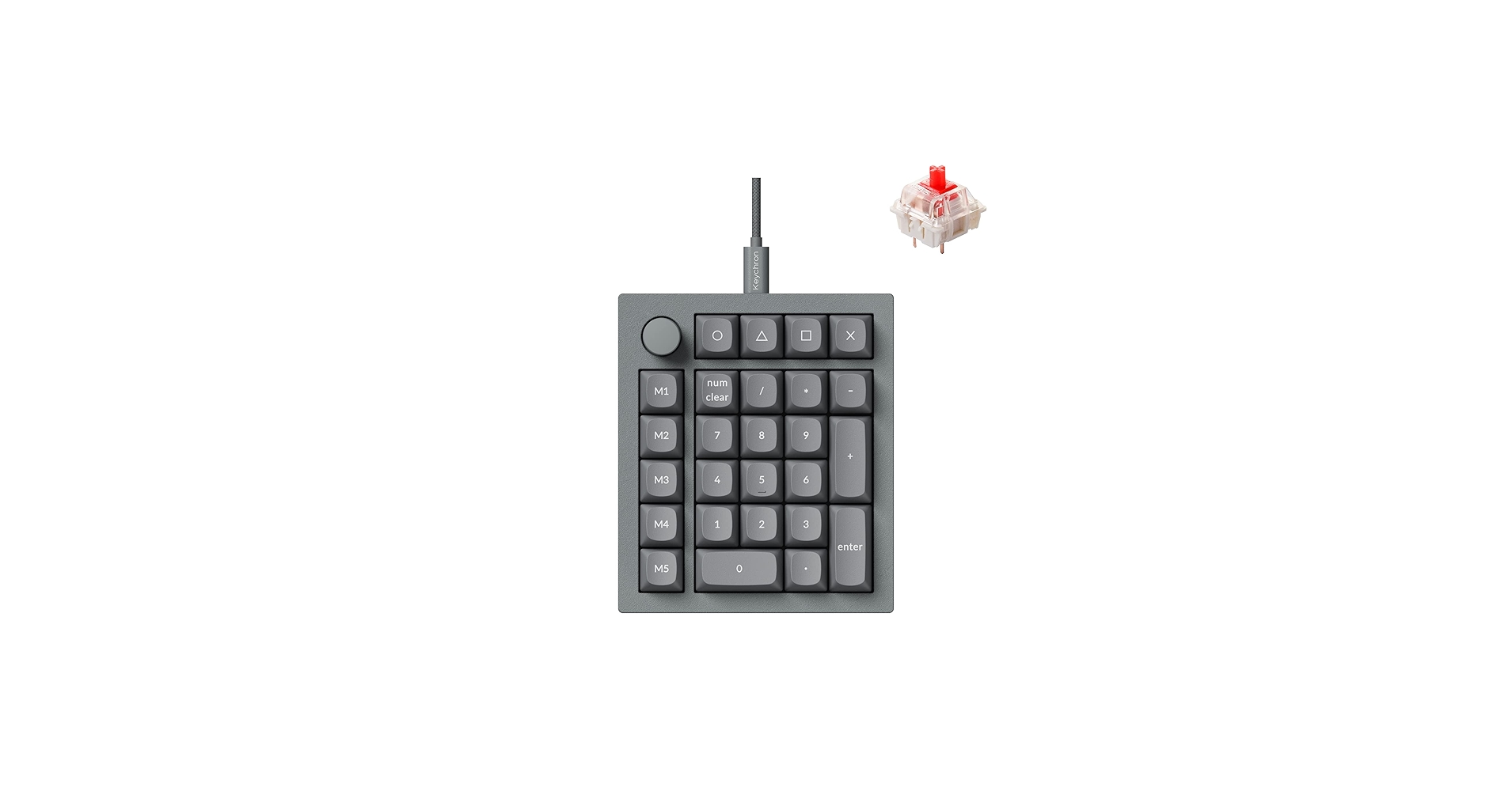 Amazon.com: Keychron Q0 Plus Wired Full Aluminum Custom Number Pad