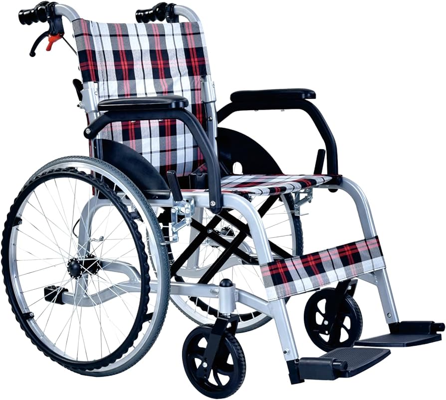 Amazon | Care-Parents 車椅子 自走式 アルミ製 軽量 折りたたみ