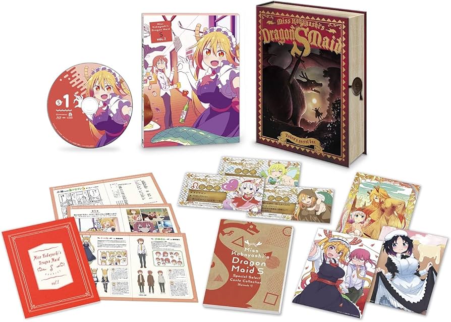 Amazon.co.jp: 小林さんちのメイドラゴンS 1 トールの秘密の箱[豪華版
