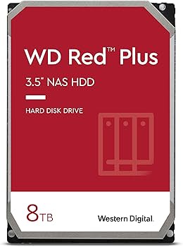 Amazon.com: Western Digital 8TB WD Red Plus NAS Internal Hard
