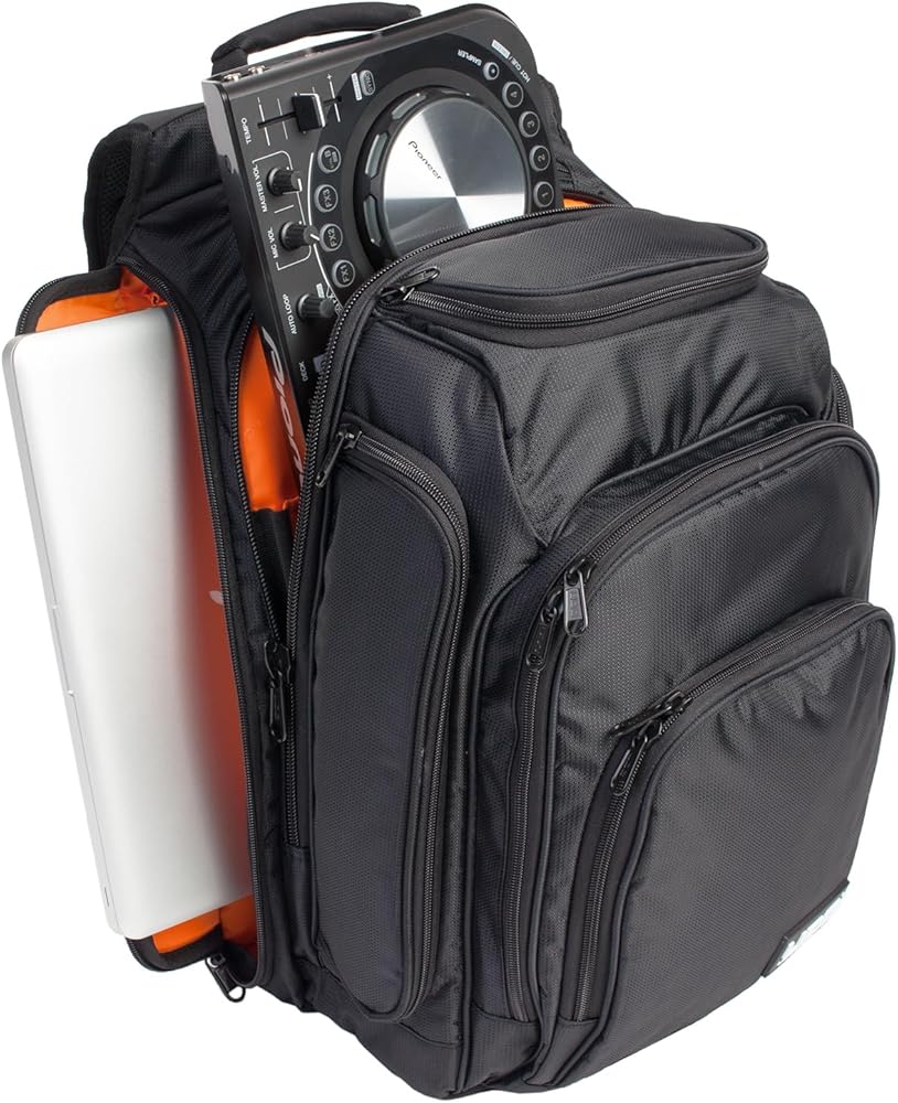 Amazon.com: UDG Ultimate DIGI Backpack Black, Orange inside