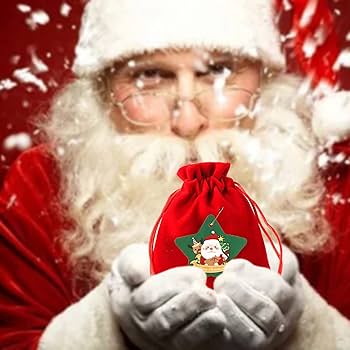 Amazon.com: Vintage Santa Claus Christmas Ornament - Santas Magic