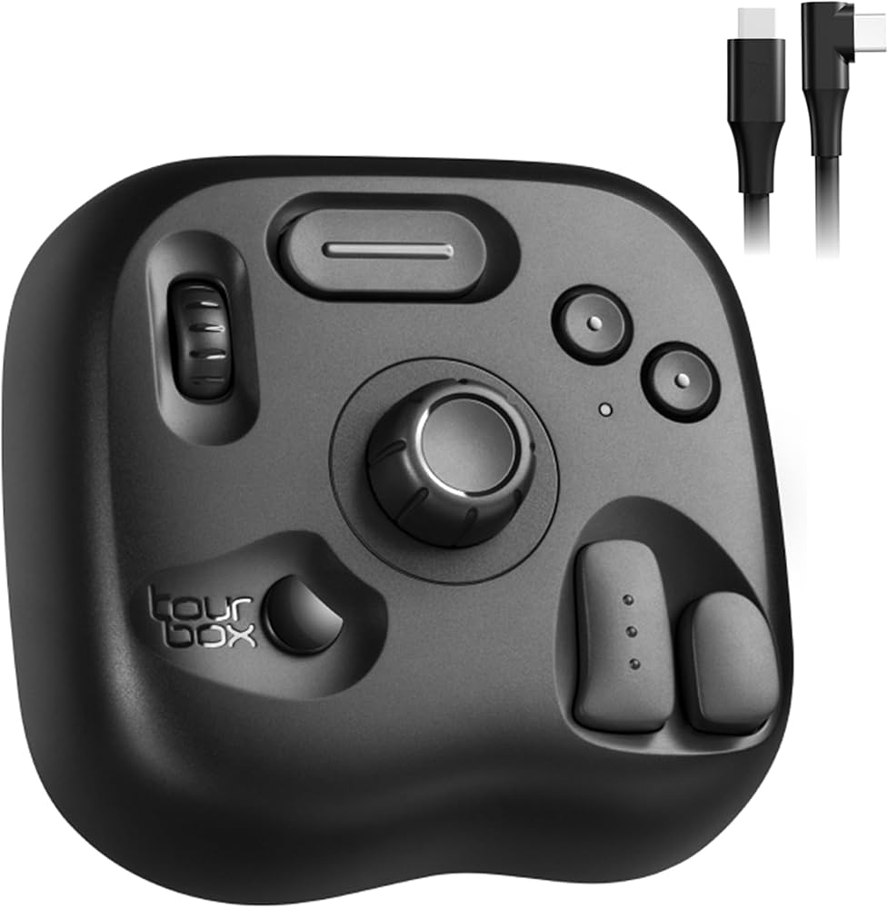 Amazon | TourBox Lite [エントリー] 左手デバイス・片手キーボード