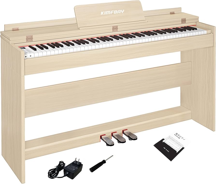 電子ピアノ 88鍵盤 ハンマーアクション鍵盤 木製 ピアノ 初心者 S962