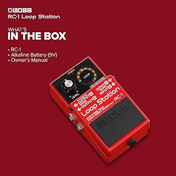 Amazon.com: BOSS RC-1 Loop Station Pedal | Industry Standard