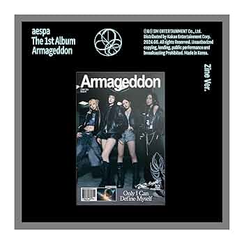 aespa Armageddon 1st Album Contents+Tracking Sealed (Zine Version