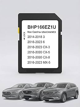 Amazon.com: CX5 Navigation SD Card BHP166EZ1U - North America Maps