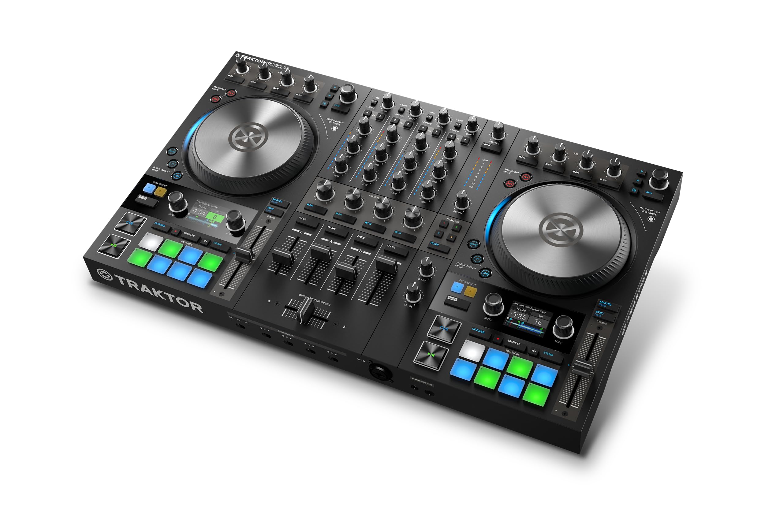 NI 4ch DJコントローラー TRAKTOR KONTROL S4 Amazon | NATIVE
