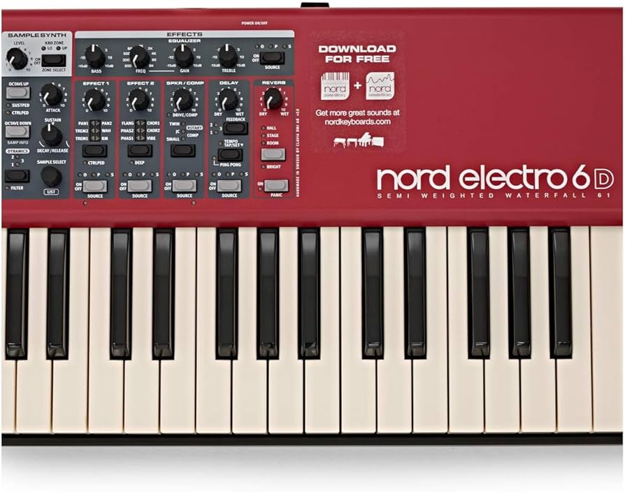 Amazon | CLAVIA Nord Electro 6D 61 61鍵 ステージキーボード | MIDI