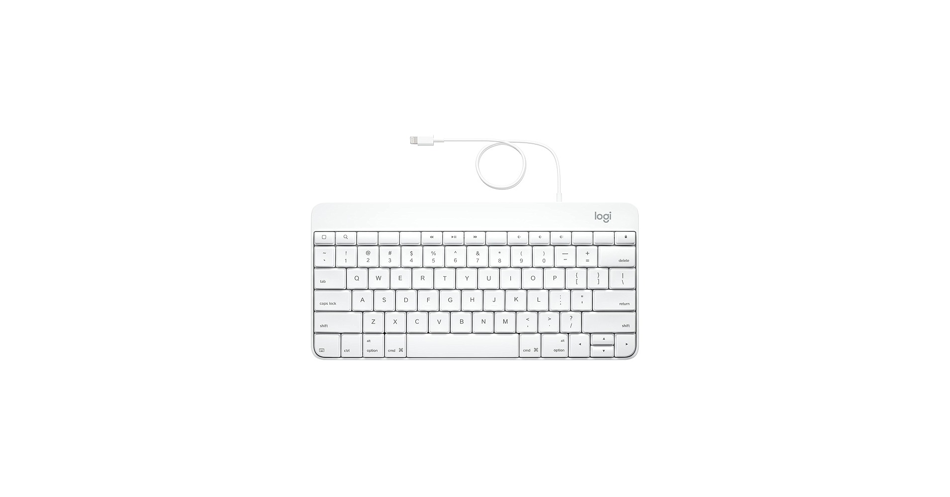 Amazon.com: Logitech Wired Keyboard for iPad with Lightning