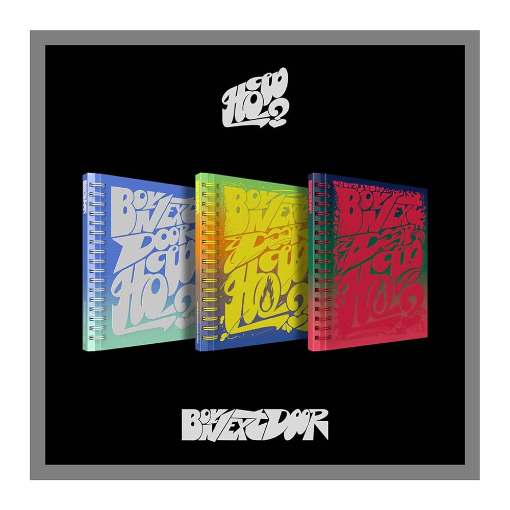 BOYNEXTDOOR How? 2nd EP Album CD+Book+Photocard+Contents+Tracking