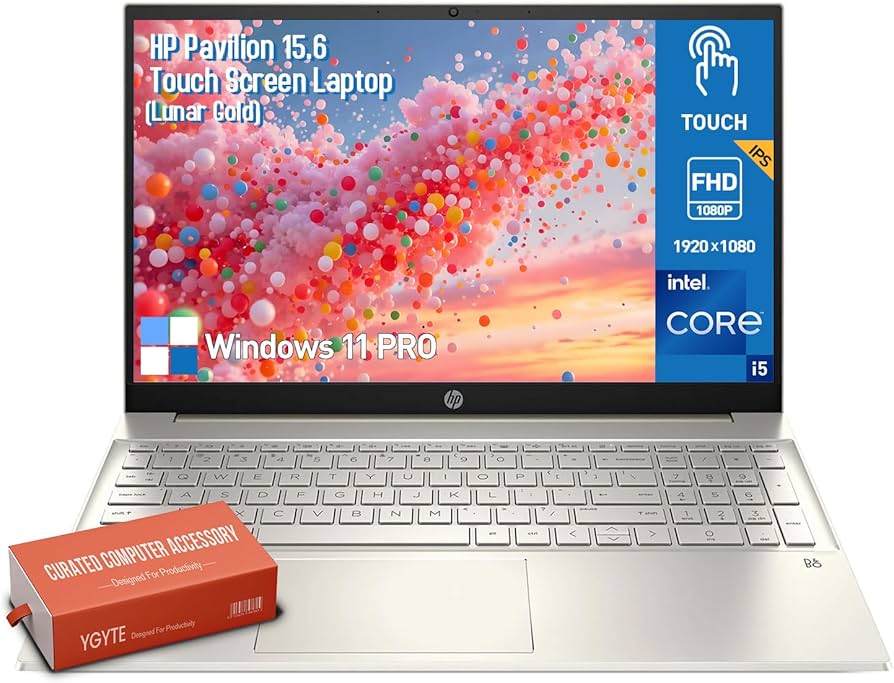 Amazon.com: HP Pavilion 15 Inch Laptop Touchscreen Computer, 15.6